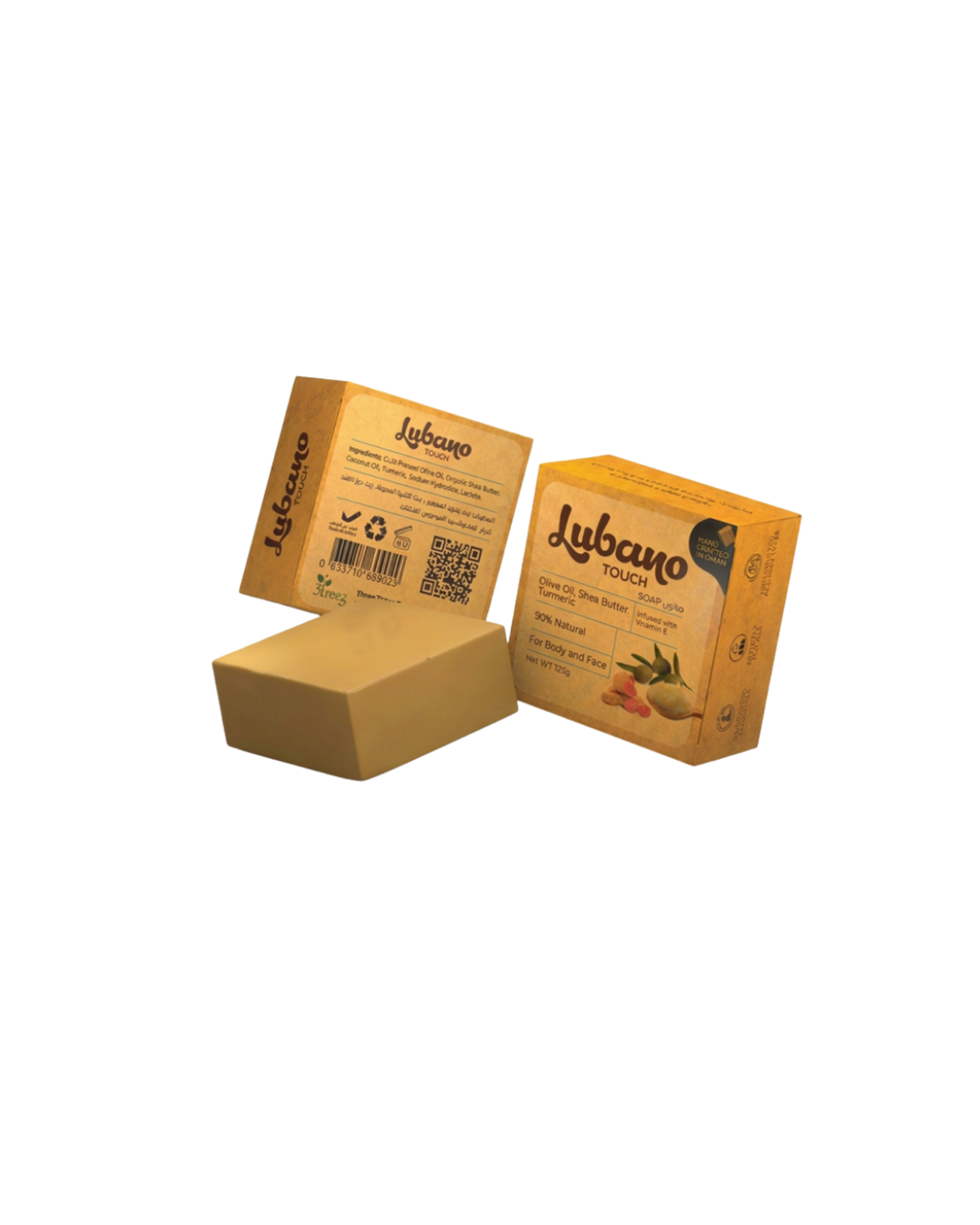 Luxurious Handmade Soap - Shea, Olive, and Turmeric