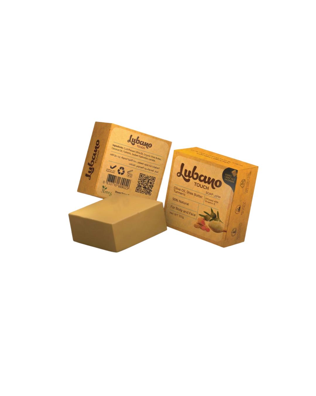 Luxurious Handmade Soap - Shea, Olive, and Turmeric